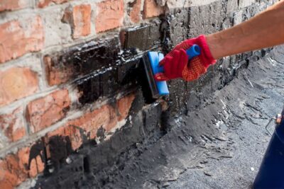 Brick-wall-waterproofing