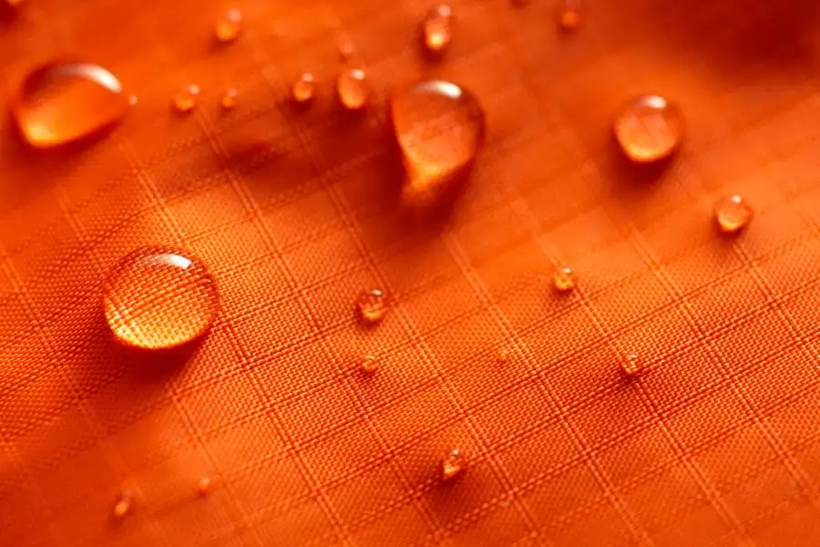 Nylon is a strong water-resistant fabric