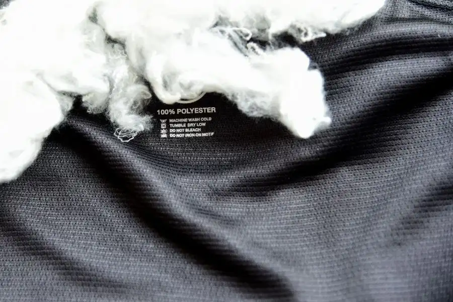Polyester is a water-resistant fabric