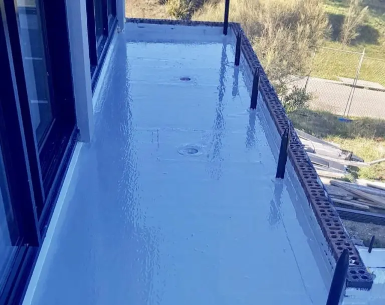 small balcony waterproofing